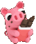 pig chocolate Slack emoji
