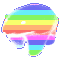 polarbear rainbow Slack emoji