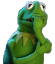 kermit nail biting Slack emoji