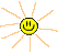 smiley sun Slack emoji