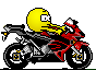 motorcycle red Slack emoji