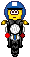 police motorcylce Slack emoji