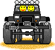 monster truck bounce Slack emoji