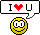 i love u Slack emoji