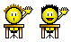 students raised hands Slack emoji