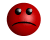 crying red Slack emoji