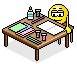 crafts table Slack emoji