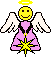 angel pink Slack emoji