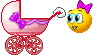 baby pram Slack emoji