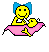 feed baby girl Slack emoji