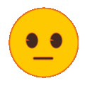 neutral face intensifies Slack emoji