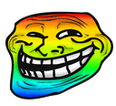 troll rainbow Slack emoji