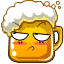 annoyed beer Slack emoji