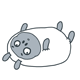 lamb on back Slack emoji