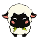 sheep eating Slack emoji