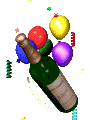 champagne celebration Slack emoji