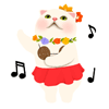 hula cat Slack emoji