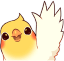 waving wing Slack emoji