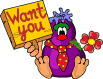 want you Slack emoji