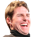 tomcruise laugh Slack emoji