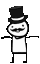 gentleman hop Slack emoji