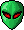 alien glowing eyes Slack emoji