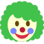 clown girl Slack emoji