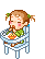 high chair Slack emoji
