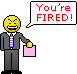 youre fired Slack emoji
