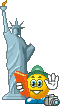 statue of liberty Slack emoji