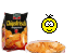 eating chips Slack emoji
