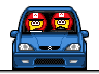 race car Slack emoji