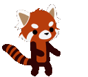 red panda dab Slack emoji