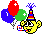 balloons party Slack emoji