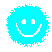smile cyan Slack emoji