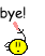 bye Slack emoji