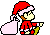 santa sack Slack emoji