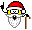 santa cane Slack emoji