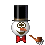 snowman pipe Slack emoji