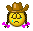 cowgirl sad Slack emoji