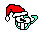 crazy santa hat Slack emoji