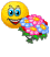 bouquet smell Slack emoji