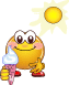sunny ice cream Slack emoji