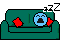 sleep couch Slack emoji