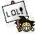 lol sign Slack emoji
