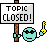 topic closed Slack emoji