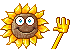 sunflower wave Slack emoji