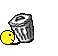 take out trash Slack emoji