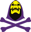 skeletor crossbones Slack emoji