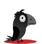 scared crow Slack emoji